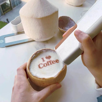 Food-Specific Handheld Printer Bread Coffee Milk Tea Biscuit Pattern Logo Smart Portable Mini Small Print