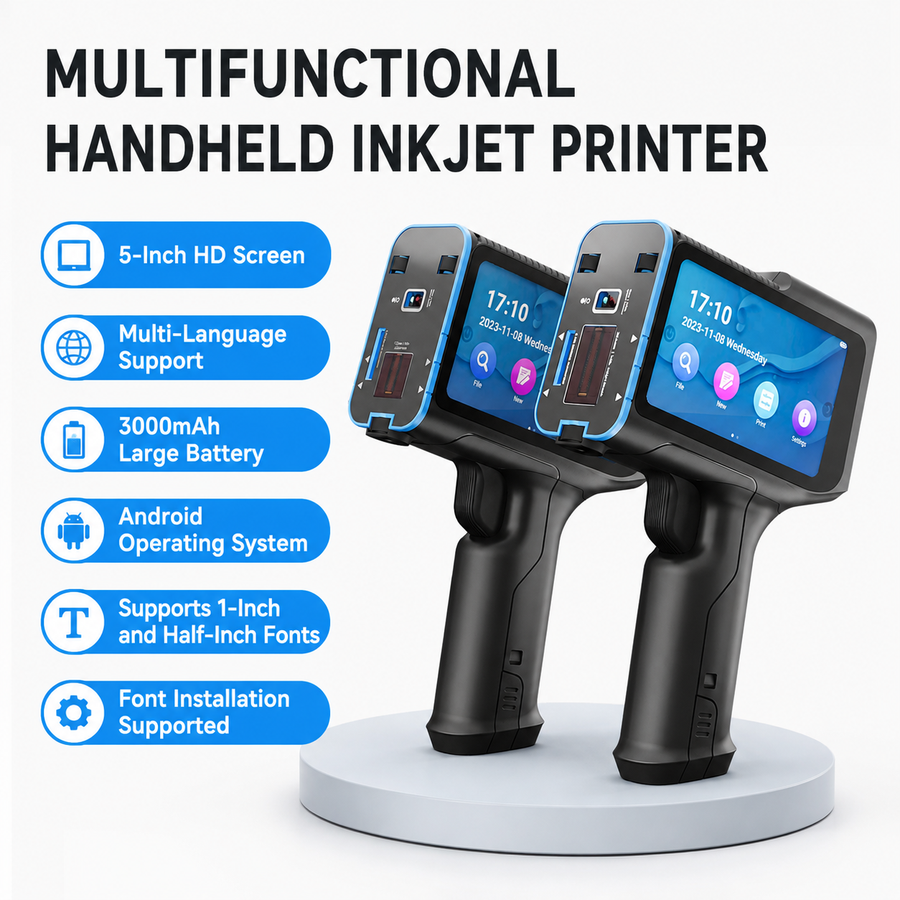 1+N Modular Handheld Inkjet Printer
