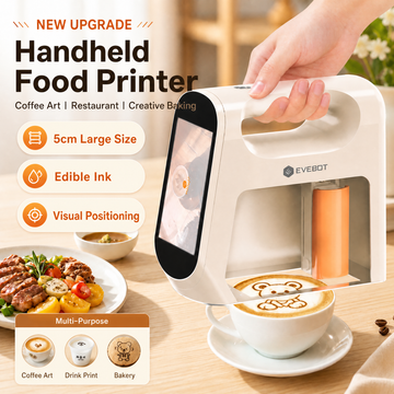 Smart Handheld Food Printer (Next-Gen with Visual Positioning)